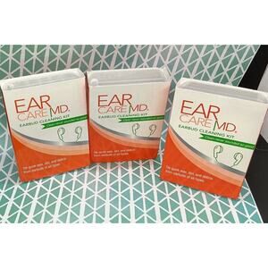 Lot Of 3 Ear Care MD Earbud Cleaning Kit Clean Never Sounded So Good New